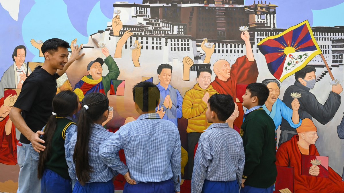 UNI_Photos's tweet image. In Photos | Artists from Khadhok and Students for a Free Tibet, India, supported by the International Campaign for Tibet, gathered at Majnu ka Tilla ahead of Tibetan Uprising Day on March 10

📸: Ranjan Dimri / UNI  

#Khadhok | #Tibet | #MajnuKaTilla | #TibetanUprisingDay | #UNI