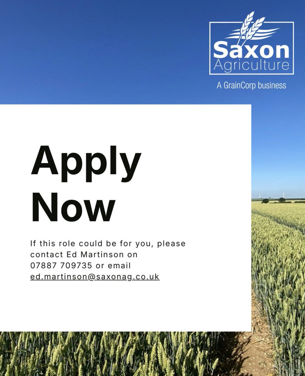 Saxon Agriculture tweet media