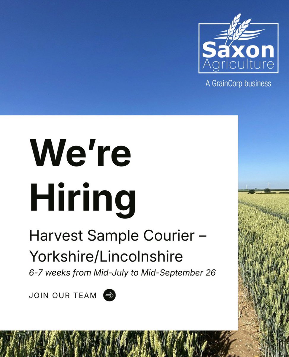 Saxon Agriculture tweet media