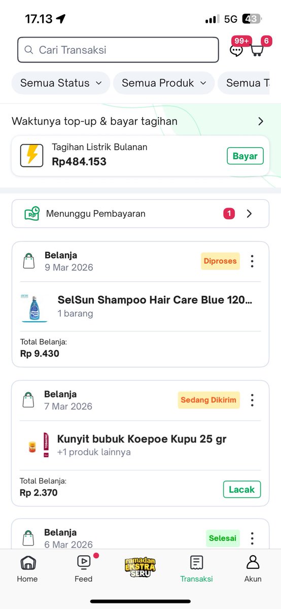 sannasini's tweet photo. @tokopedia Done All rules min, bismillah semoga aku beruntung di bulan berkah ini🤞#TokopediaTHRSale https://t.co/05l6gq04bo