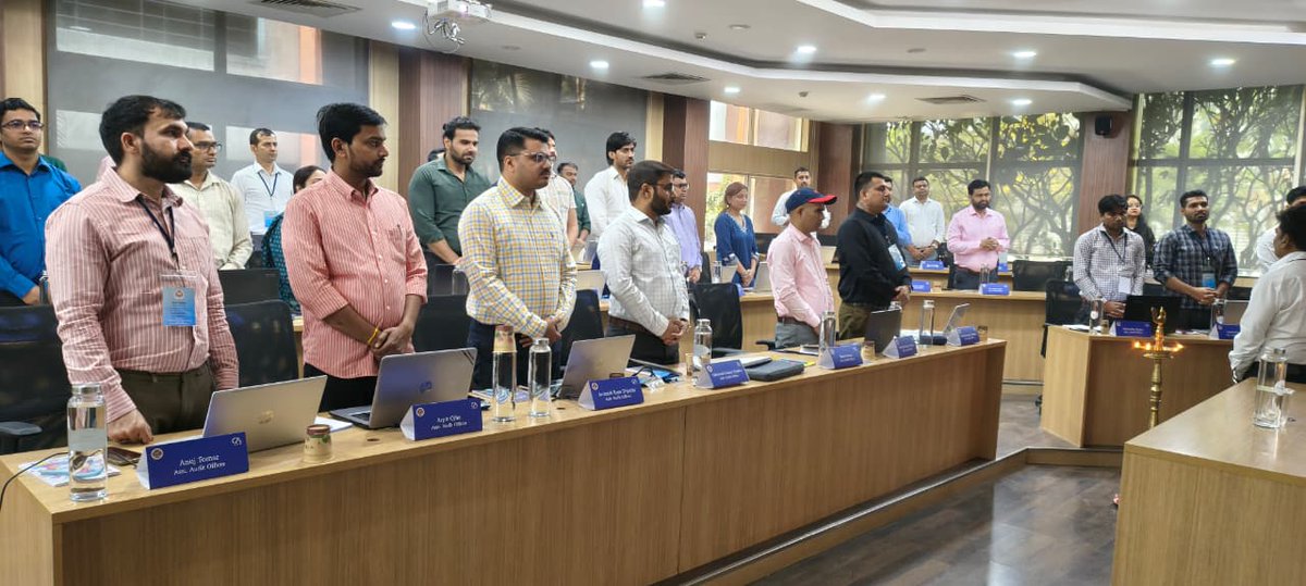 CA. Hansraj Chugh, Chairman, PGFMC; CA. (Dr.) Sanjeev K. Singhal, Chairman, ASB &amp; Sh Mukul Jamloki,Deputy Director (Comm.) O/o CAG of India virtually inaugurated 3rd batch of Residential Programme for AAO’s of C&amp;AG at ICAI CoE Hyderabad scheduled from 9th March to 8th April 2026