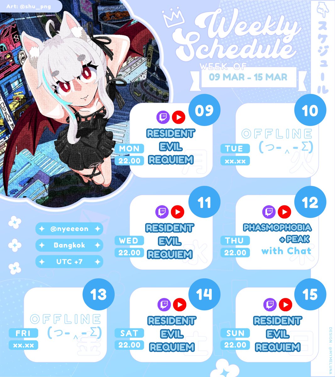 Nyeeeon 🫧✨| Live2D Rig + Art tweet media