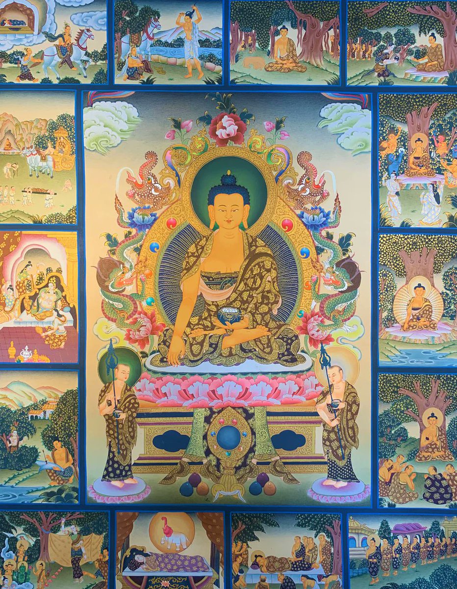 the_stupa's tweet photo. Kisā Gotamī lost her only child.

Mad with grief, she carried the body everywhere asking for medicine that could bring him back to life.

Someone brought her to the Buddha.

The Buddha told her,
“Bring me a mustard seed from a house where no one has ever died.”

>> https://t.co/khaWffZU5U