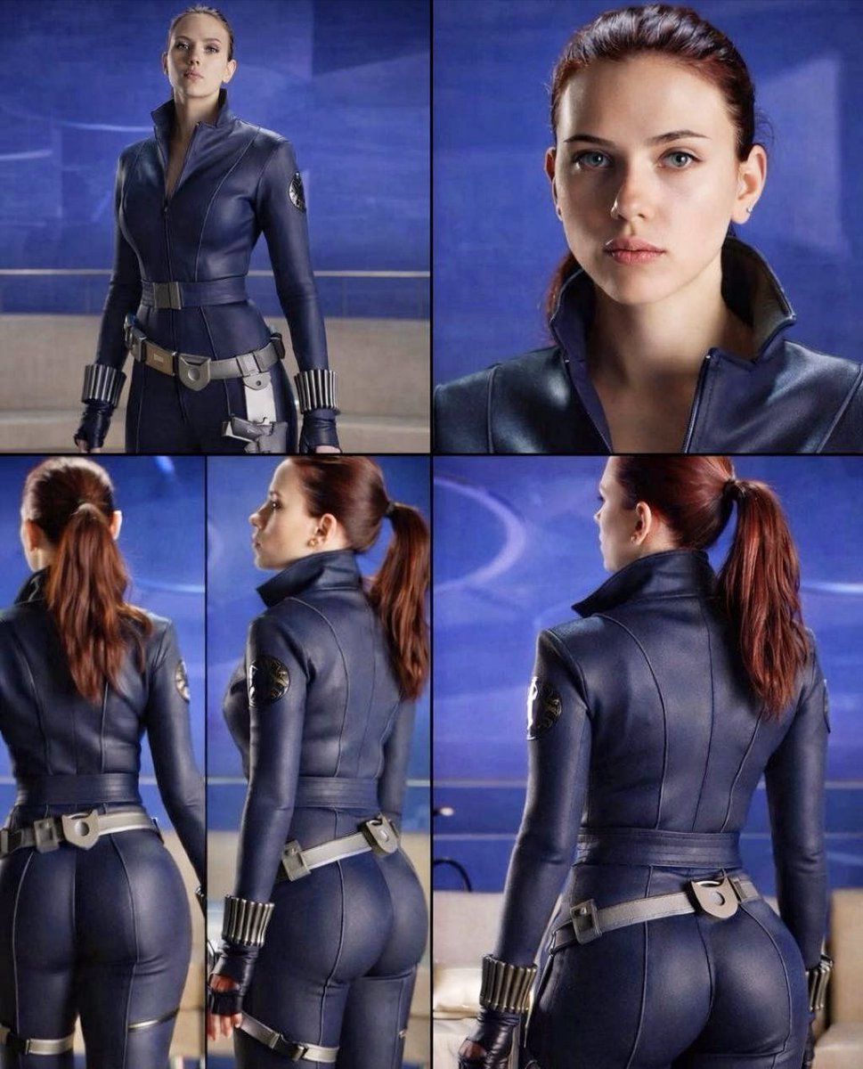 Scarlett Johansson during her first Black Widow costume test for Marvel in 2019.

An iconic casting that changed the MCU. ✨