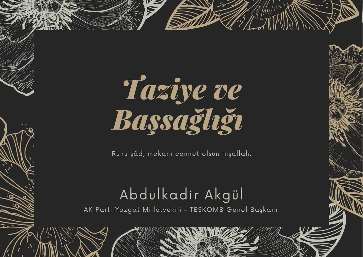 Abdulkadir Akgül 🇹🇷 tweet media