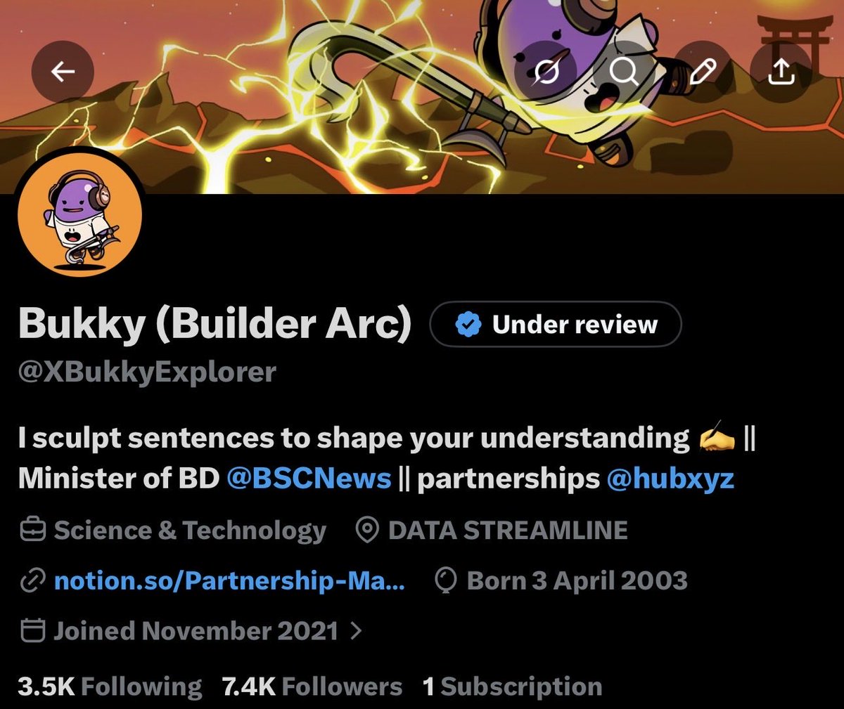 Bukky (Builder Arc) tweet media