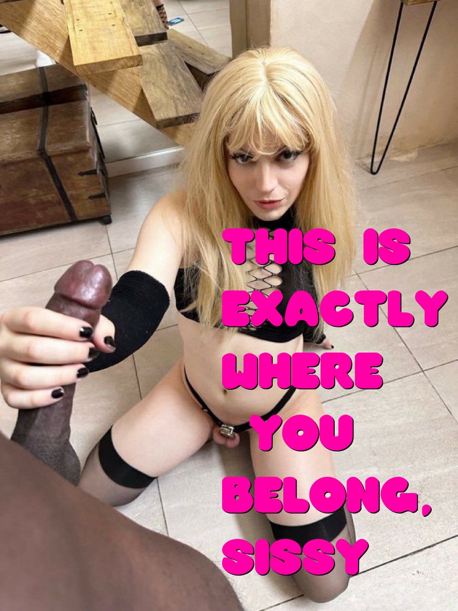 Right where you are supposed to be bitch.