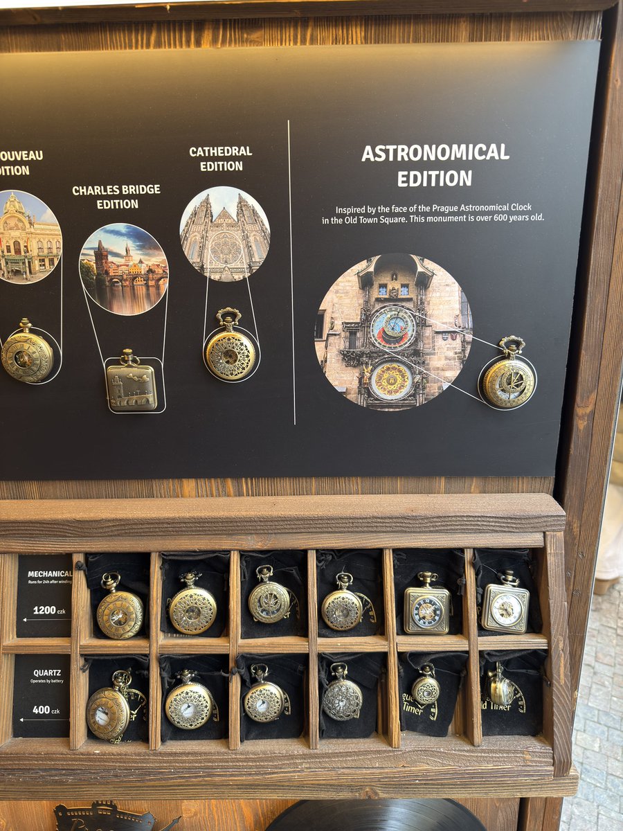 HypCunningham's tweet photo. Who’s sending me £45 to buy a new pocket watch in Prague? PayPal in bio! https://t.co/iZROkllDhk