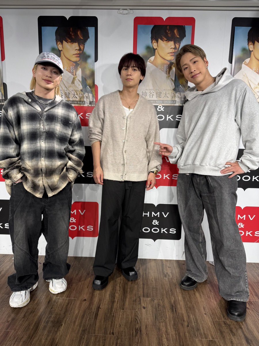 神谷健太 1st 写真集「光と影」 🗼発売記念イベント 東京🗼 ご来場