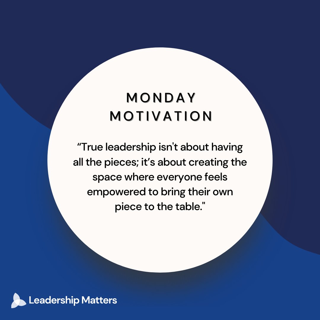 Leadership Matters tweet media