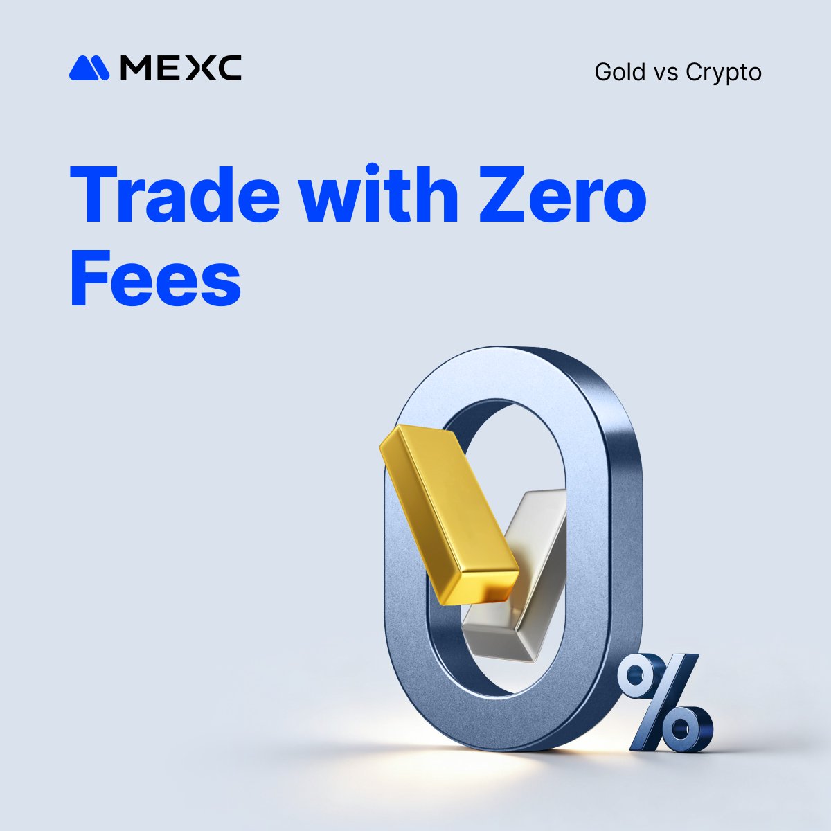 MEXC's tweet photo. Gold vs Crypto: Who wins?

🔥 $1M prize pool
📈 Predict GOLD ( $XAUT) price &amp; win
⚡ Stake USDT to earn with up to 600% APR

Join the challenge 👇