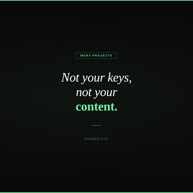 Nuance DAO tweet media