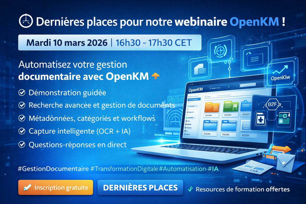 OpenKM tweet media