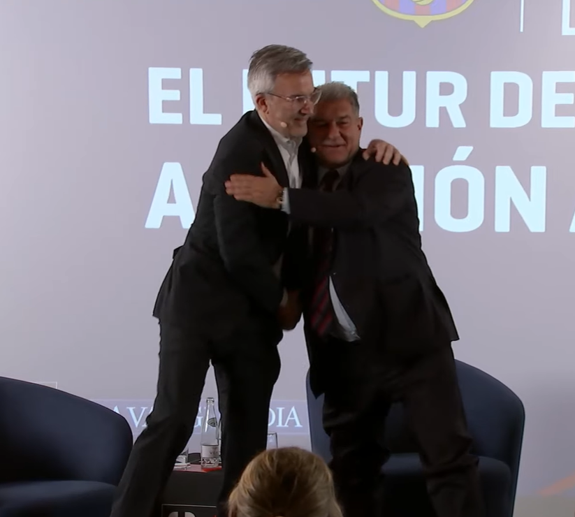 FCB World tweet media