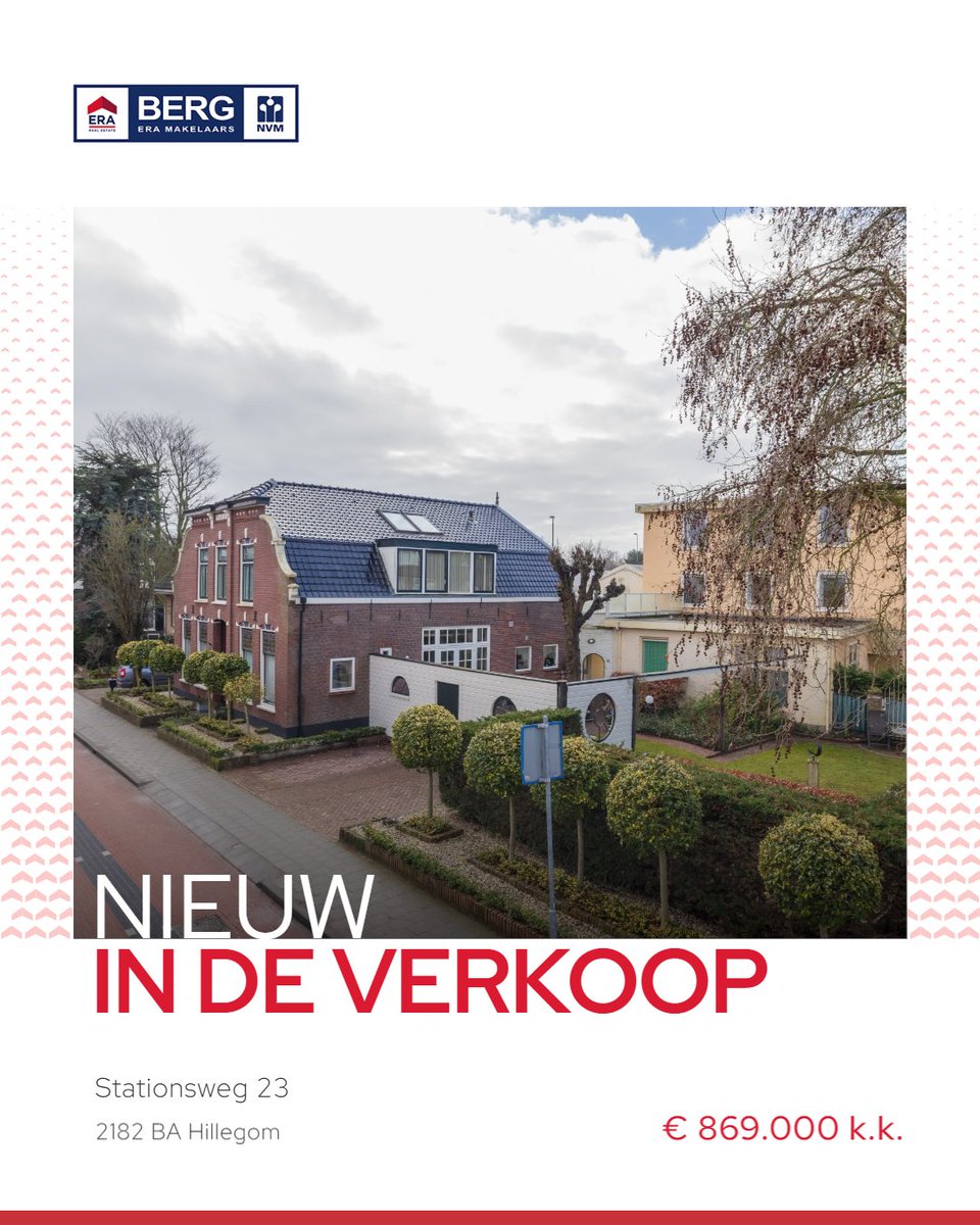 BergEraMakelaar's tweet photo. 🏡Charmant wonen in ‘Welgelegen’: 2-onder-1 kapwoning op 🌳 ruim perceel 545 m2, 🚗parkeerplaats en vlakbij het centrum!
 
Interesse?
Klik op de link https://t.co/eYHVQYfoRy of bel voor een bezichtingsafspraak 0252-22 23 05 

#BergERAMakelaars https://t.co/ZCFIeR90BX
