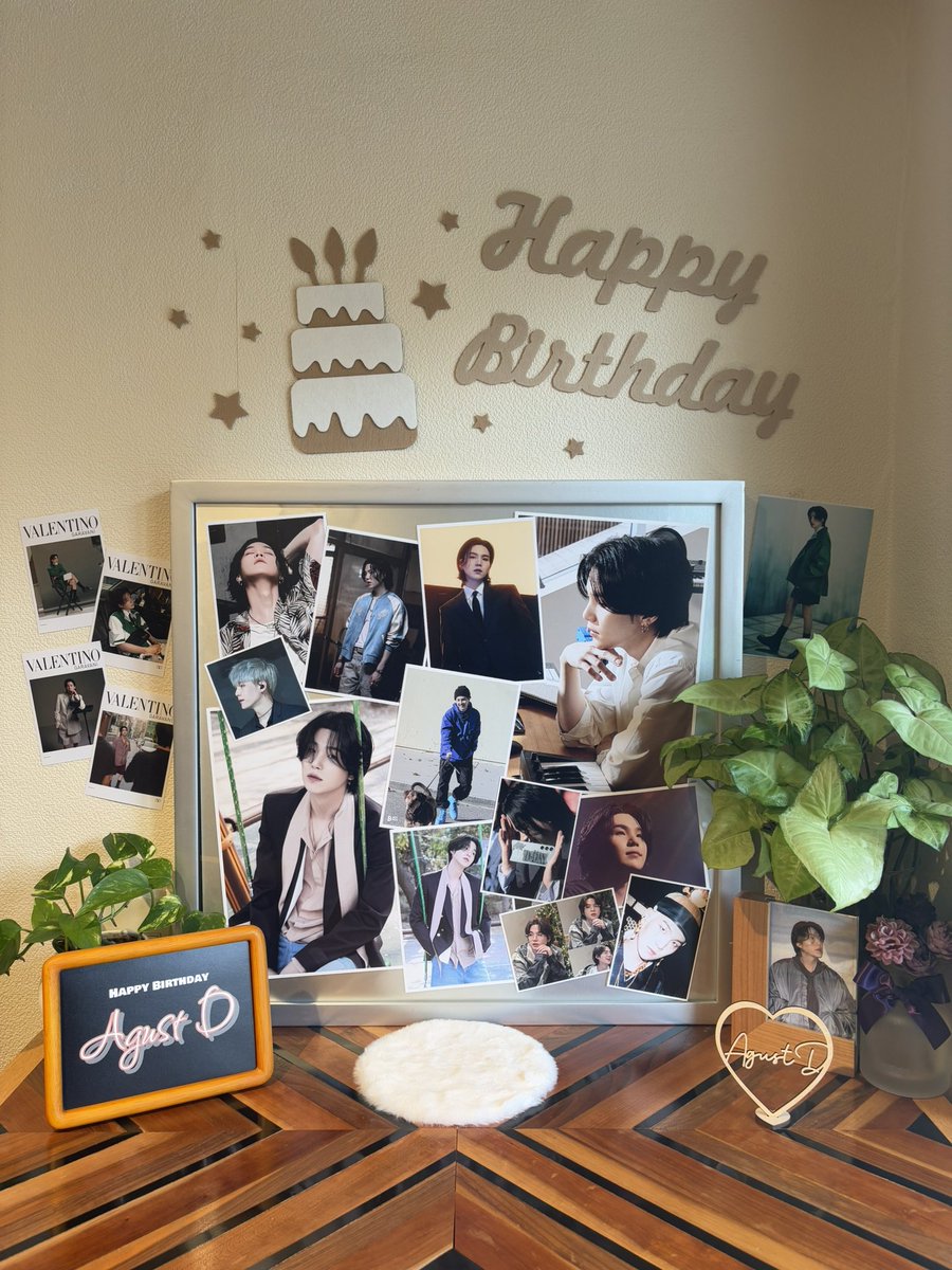 ユンギさん誕生日おめっとぉ〜🎂

素敵な動画を上げてくれたホビに感謝🥲

そういえば、先日ちょっと早めに行ってきたんだった！