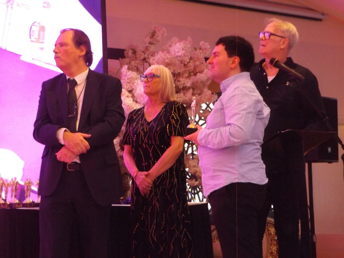 WestLondonMiddx's tweet photo. The #ImpactOscars 2026 were held again at the #RoyalNawaab in #Perivale #London  at the historic #HooverBuilding, 7 Western Avenue, #Perivale, UB6 8DB :
#Ealing #Greenford #Hanwell #Alperton #Middlesex #WestLondon #LONDON @GloryHunterYT https://t.co/Ls34ziB1Me