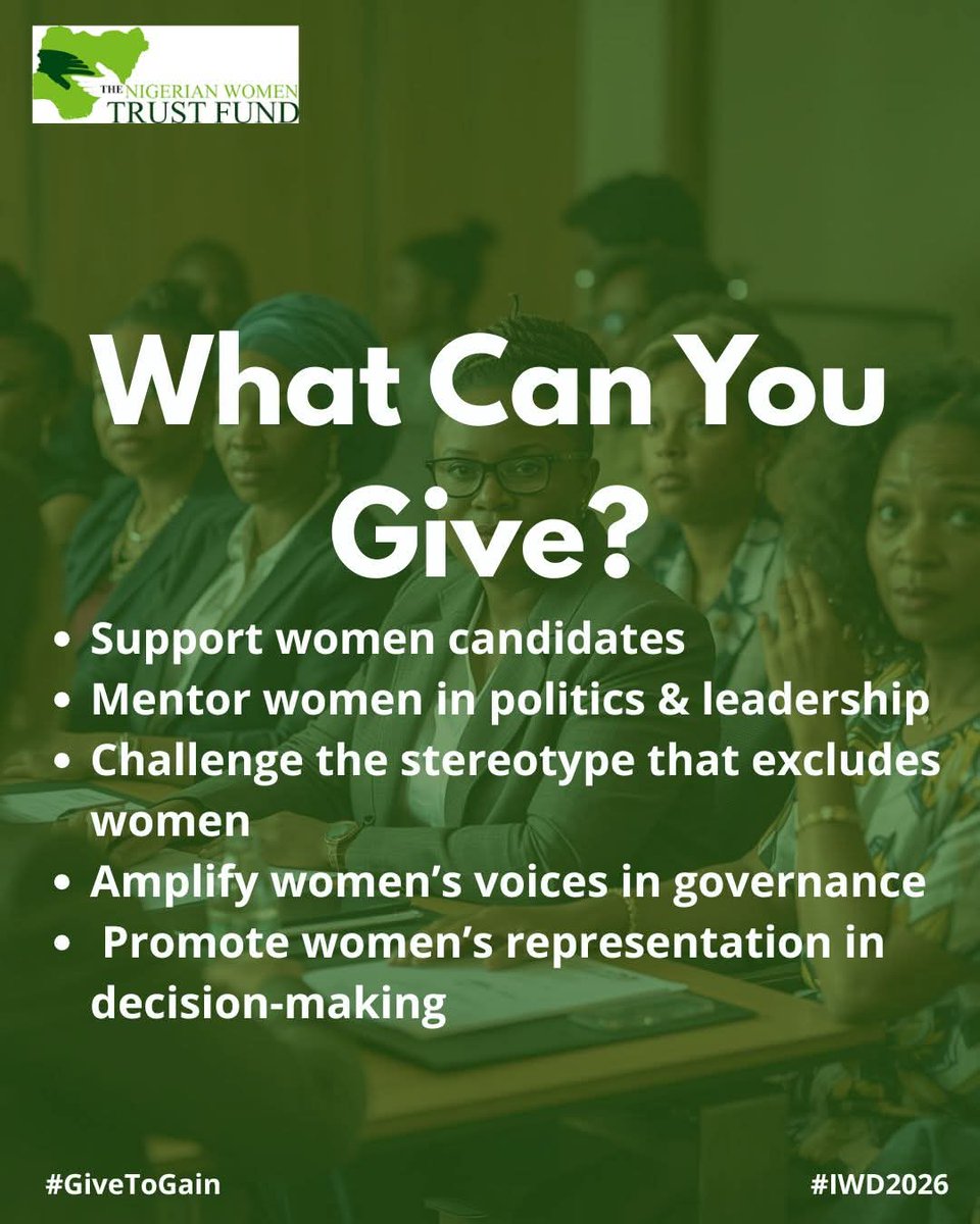 Nigerian Women Trust Fund tweet media