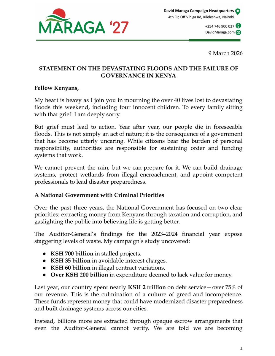 David Maraga tweet media