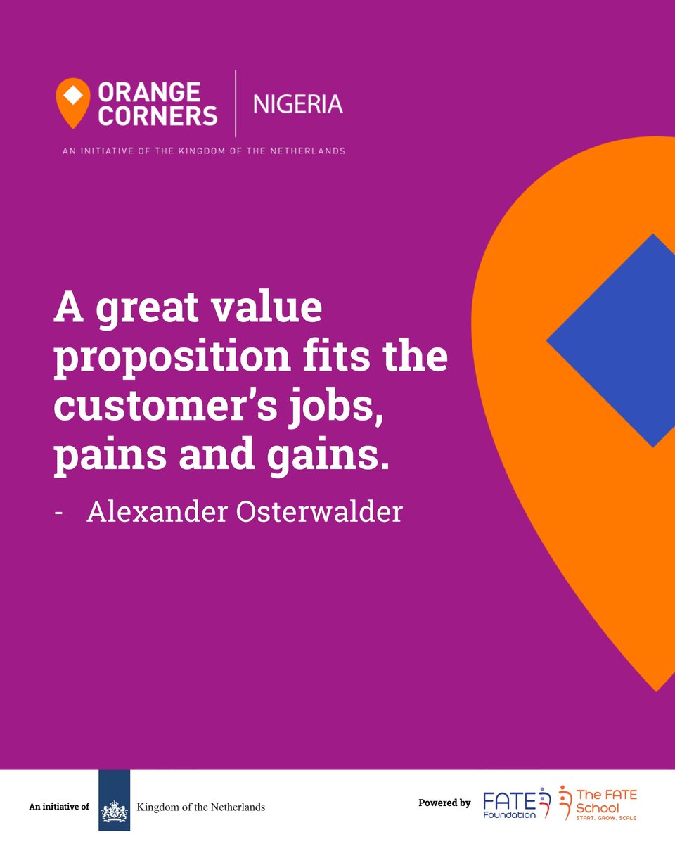 Understanding your customers deeply is the foundation of every successful product or service.

When you truly solve their problems and create meaningful value, your business naturally stands out.

#OrangeCornersng