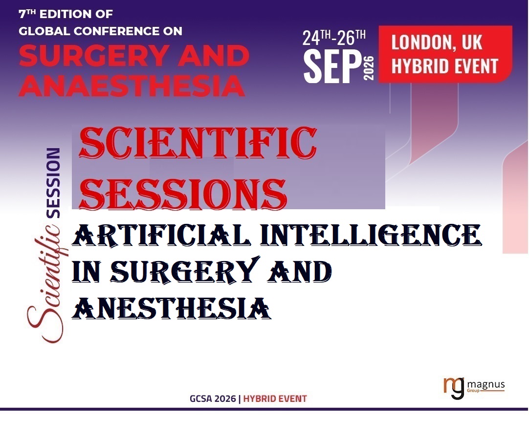 Surgery and Anesthesia Conference tweet media