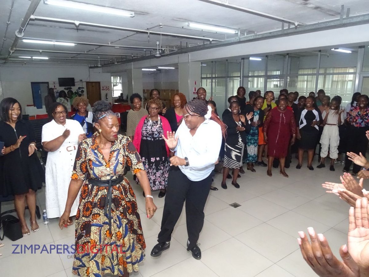 HeraldZimbabwe's tweet photo. Scenes from the Zimpapers International Women’s Day luncheon at the Herald House this afternoon.
📸 : Tinashe Chitwanga https://t.co/nI8GrABewq