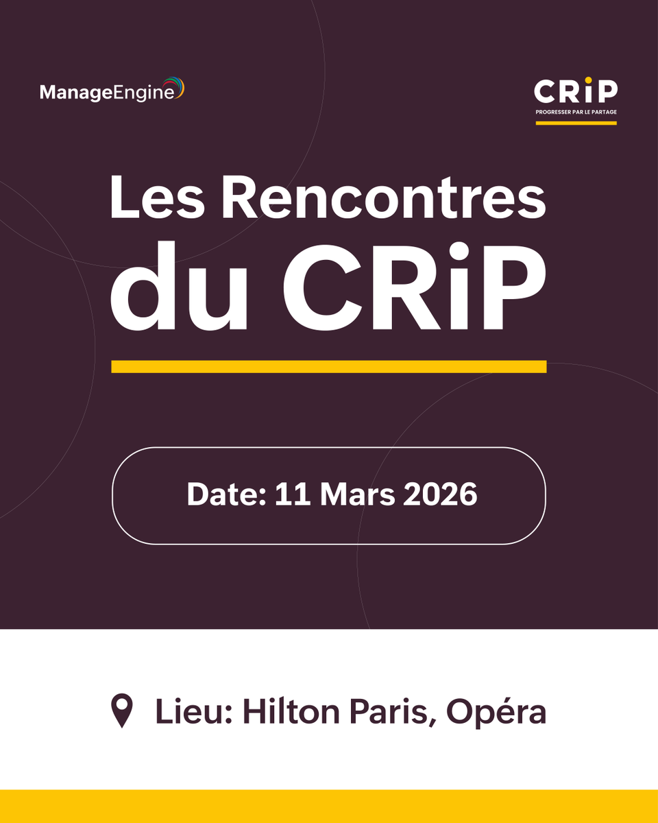 ManageEngine France tweet media