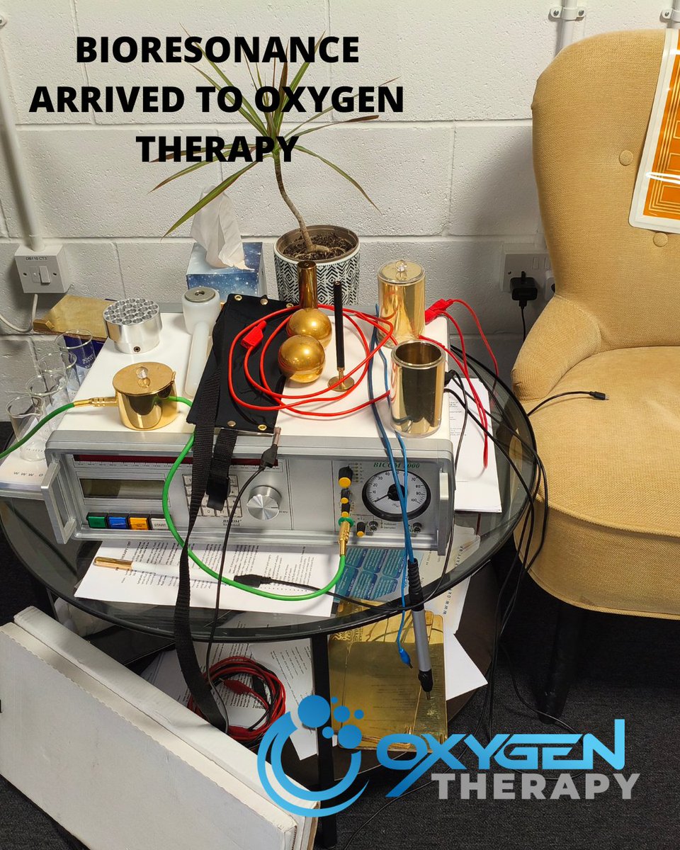 therapy_oxygen's tweet photo. The bioresonance kit arrived!!! It's very advanced with a lot of accessories to it. It's able to provide tests and conduct the sessions, as well as produce some post treatment support remedies, such as water and stickable charged chips.
#oxygentherapy #bioresonance #peterborough https://t.co/zRowjVVl6B