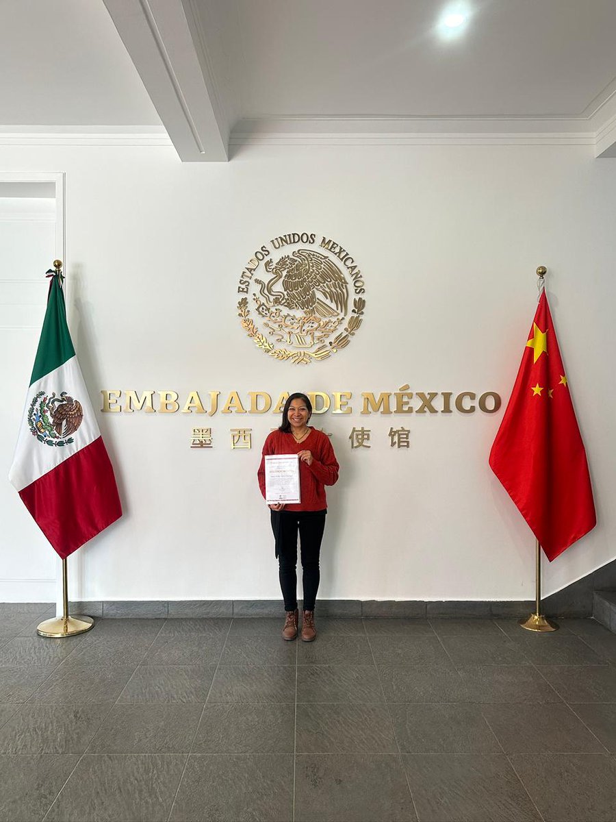Embajada de México en China tweet media