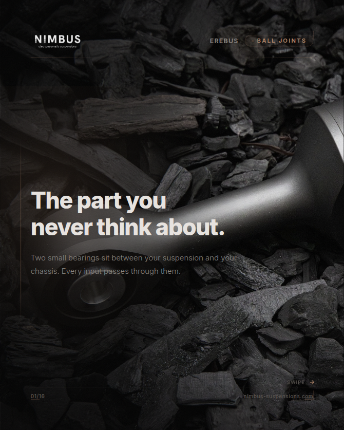 DriveNimbus's tweet photo. We have changed the part you never think about.

Depending on the vehicle you drive, two small bearings usually sit between your suspension and your chassis. Every force, every vibration, every input passes through them.

🧵 https://t.co/9YlXMRk7TU