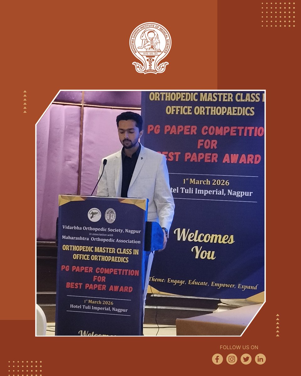 Mahatma Gandhi Institute of Medical Sciences tweet media