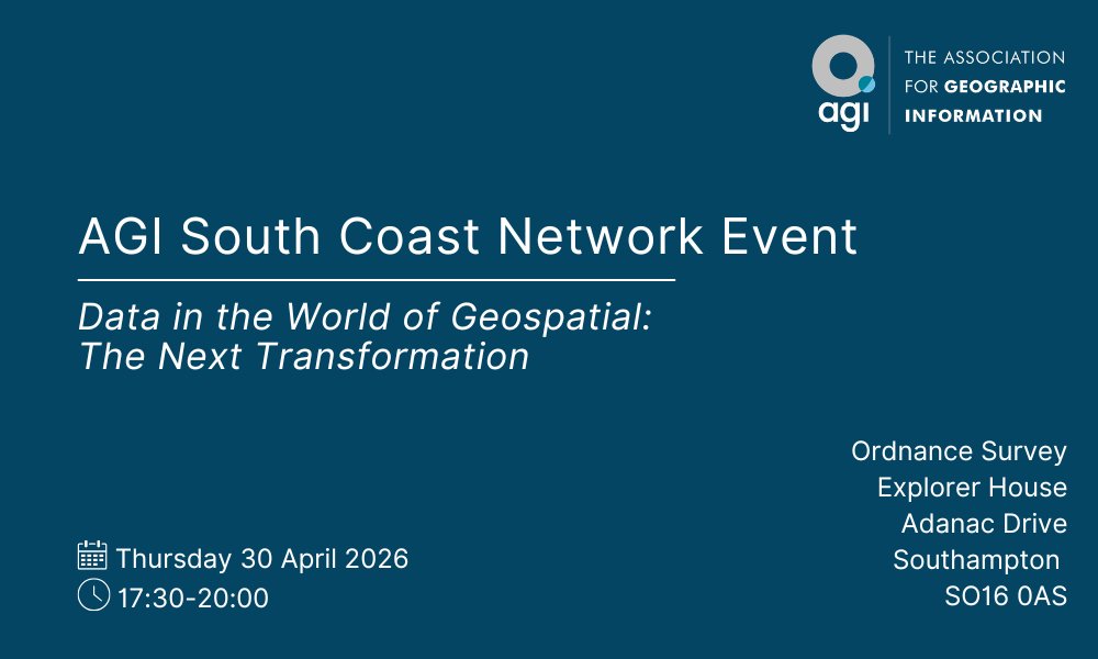 Association for Geographic Information tweet media