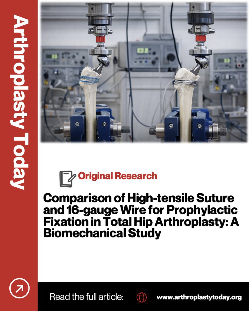 Arthroplasty Today tweet media