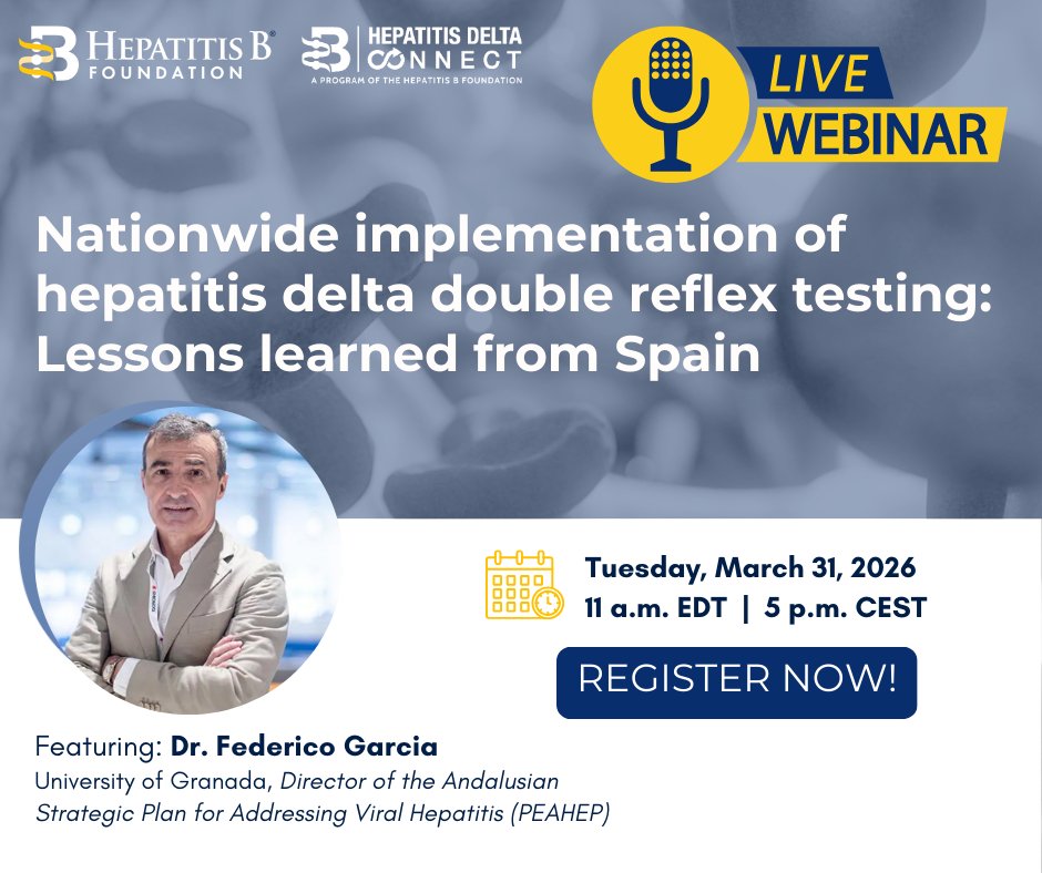 Hepatitis Delta Connect tweet media