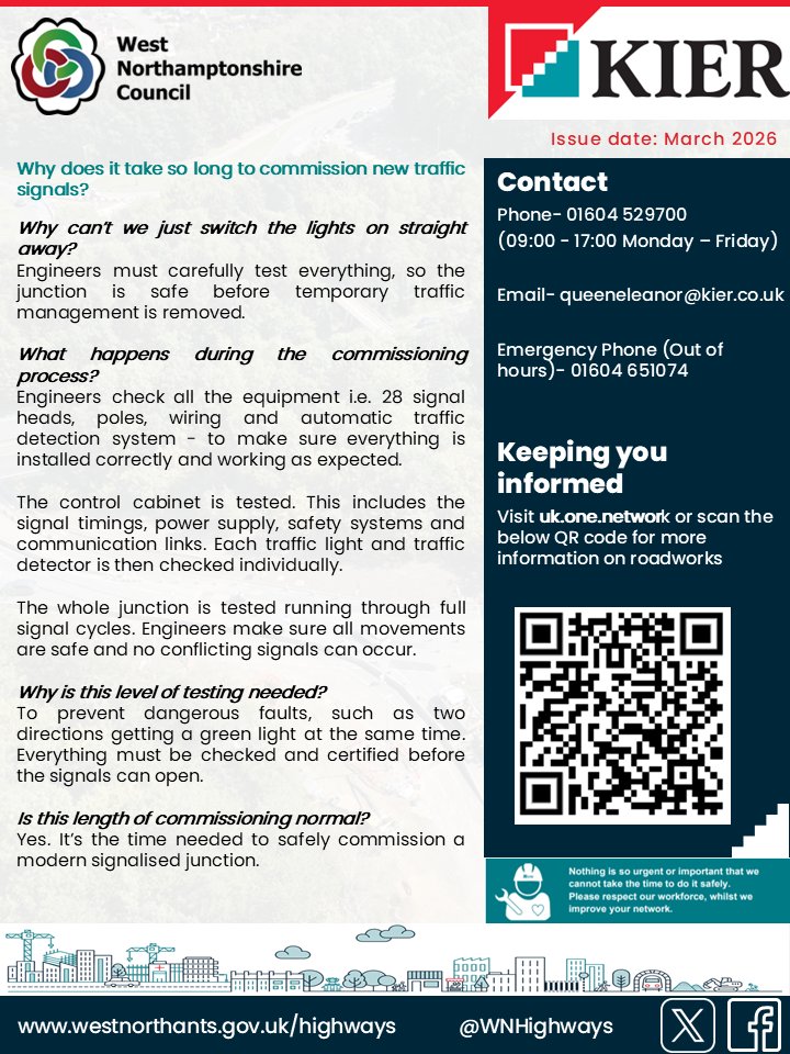West Northamptonshire Highways tweet media