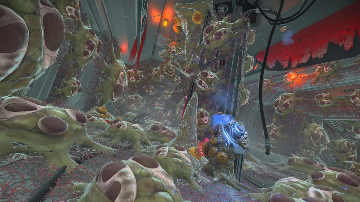 InfestationNMS's tweet photo. Wates Station, on the planet Uthmi Beta is infested.

What happened at this outpost? Was it negligence? Or a failed experiment? It doesn't matter to the Infestation. Failing to prevent it's spread was the beginning of the end for this outpost. https://t.co/f1E1yq98vy