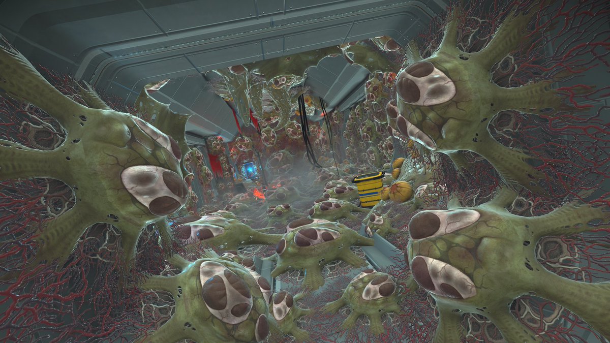 InfestationNMS's tweet photo. Wates Station, on the planet Uthmi Beta is infested.

What happened at this outpost? Was it negligence? Or a failed experiment? It doesn't matter to the Infestation. Failing to prevent it's spread was the beginning of the end for this outpost. https://t.co/f1E1yq98vy