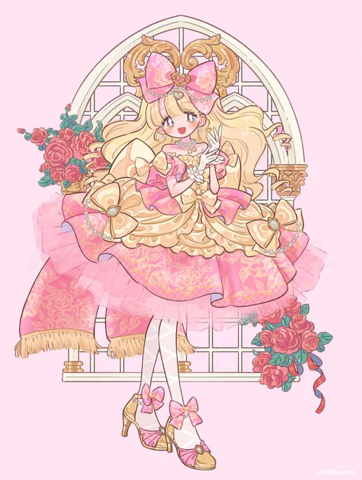 ピンクとゴールド