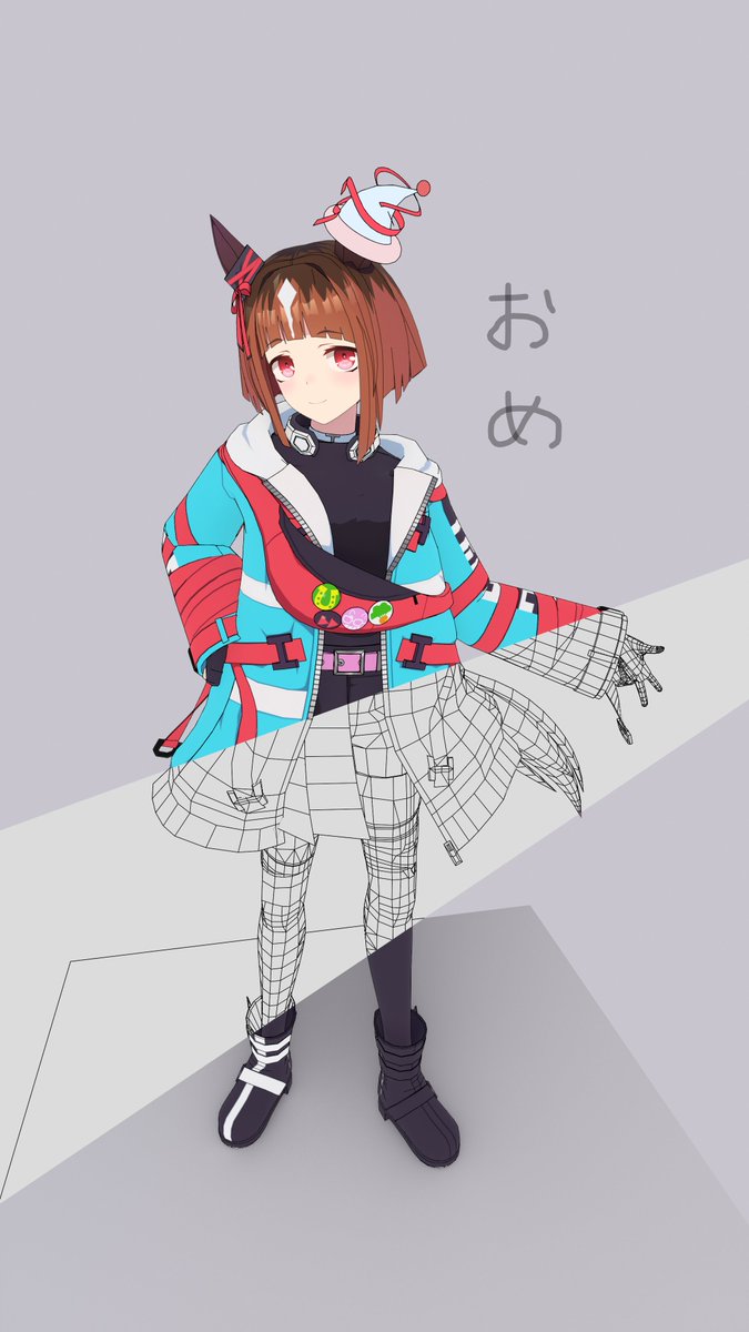 blueWater456186's tweet photo. #トランセンド生誕祭2026
(昔作ったモデル) https://t.co/zqBCHh26Xb