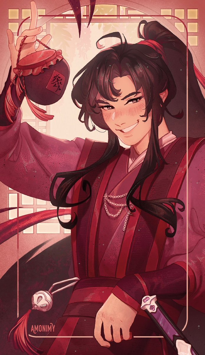 I only wanna draw him smile🥀

#modaozushi #WeiWuxian #WeiYin #Wuxian