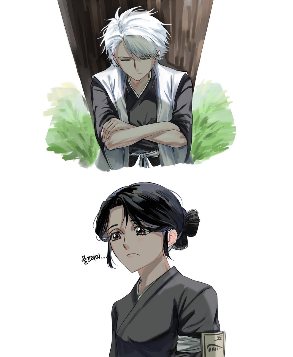 shoubangnim's tweet photo. #BLEACH #히츠모모 

도둑뽀뽀(실패) https://t.co/JHlEAbAIYm