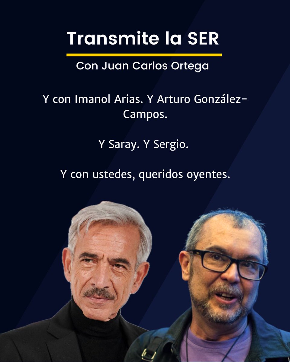 Transmite la SER tweet media