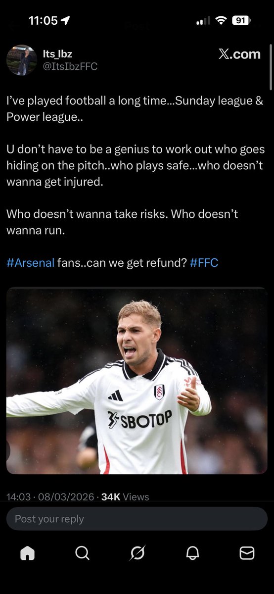 James tweet media