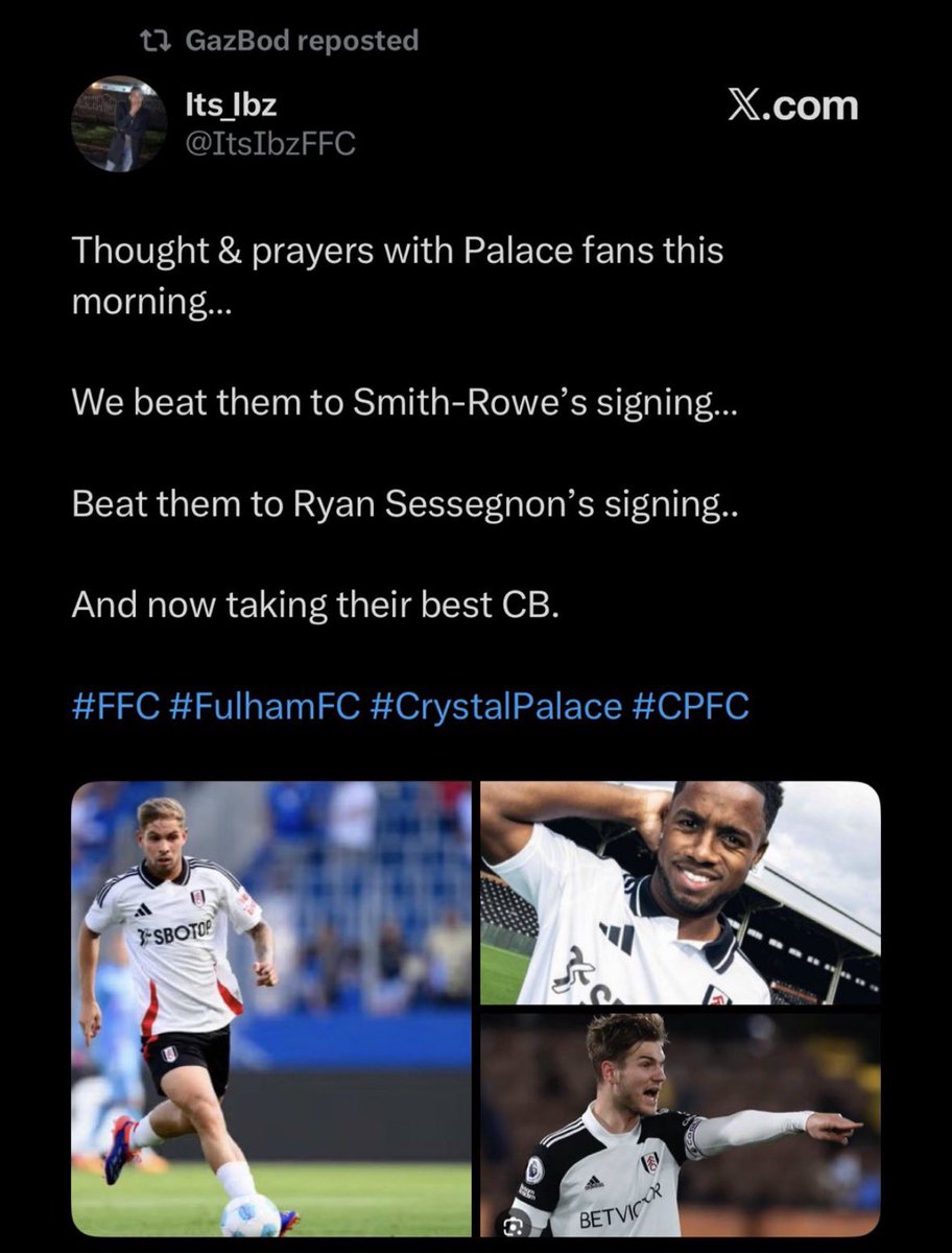 James tweet media
