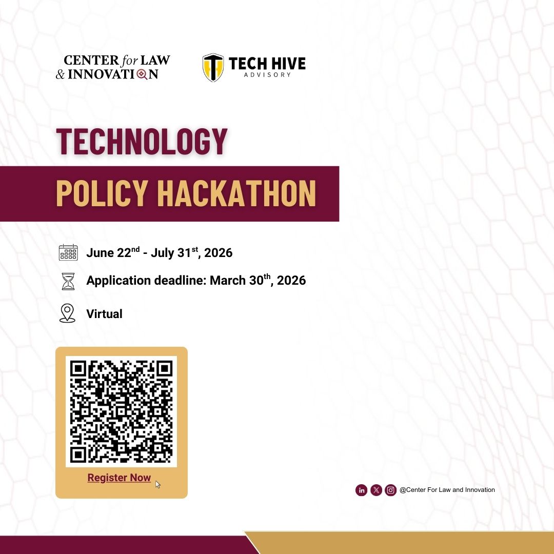 Center for Law and Innovation tweet media