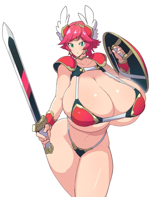 俺の描いたビキニアーマーを喰らえ!!