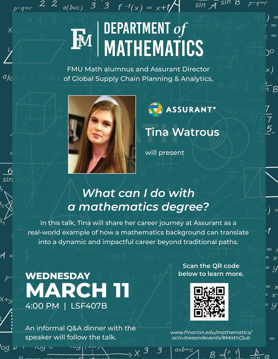 Francis Marion University Mathematics tweet media