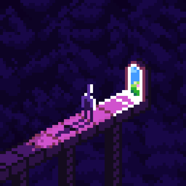 SuperSheaff_'s tweet photo. there's no going back...

#pixelart #pixeldaily #indiedev #gamedev #indiegame #pixel https://t.co/VAKCbsXHbn