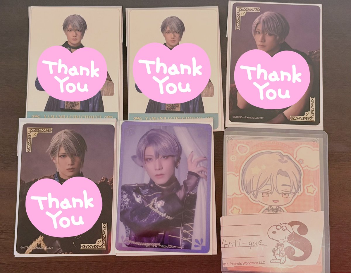 4nt1_que's tweet photo. 【交換】 ミュージカル刀剣乱舞 刀ミュ 静かなる夜半の寝ざめ ランダム クリカ クリアカード グッズ 戦闘 ライブ

【譲】長谷部 五月雨

【求】後家

郵送のみの交換となります
単体でもまとめてでも可能です！
検索からお気軽にお声掛けください🙇‍♀️ https://t.co/NhLFZkC4Rk
