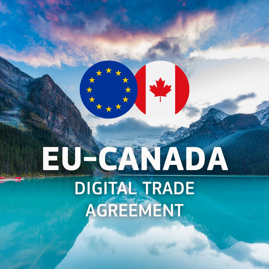 🤝Advancing EU-Canada digital trade.

Negotiations were launched for a new agreement to:
🔹Create a safe online environment with strong consumer protections
🔹Make it easier for businesses to operate digitally
🔹Promote a fair digital trade

Learn more: link.europa.eu/pTTf6h